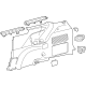 Toyota 62510-08330-B0 Lower Trim, Light Gray, Front Passenger Side
