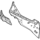 Toyota 58911-62020-A2 Side Trim, White, Passenger Side