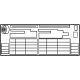 Toyota 42661-30S70 Tire Pressure Label