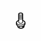 Toyota 90080-11442 Tie Down Hook Mount Bolt