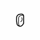 Toyota 84921-08030-B0 Recline Knob, Gray, Passenger Side