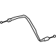 Toyota 69730-0C070 Lock Cable, Rear