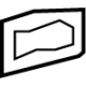 Toyota 69242-0C030 Handle, Outside Pad, Rear