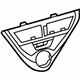 Toyota 55413-74010-B1 Vent Panel, Chrome, Lower