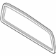 Toyota 64812-AD010 Weatherstrip, Rear
