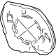 Toyota 87902-0C020 Mirror Glass, Passenger Side