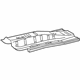 Toyota 58113-52915 Center Floor Pan