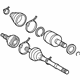 Toyota 42340-0C010 Axle Shaft Assembly, Driver Side