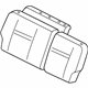 Toyota 71603-5D070-C1 Seat Back Pad, Rear Passenger Side