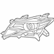 Toyota 81145-0T010 Lens & Housing, Passenger Side