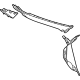 Toyota 61621-48080 Trough, Passenger Side