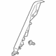 Toyota 62551-02850 Lower Quarter Trim, Passenger Side