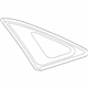 Toyota 62720-0T011 Quarter Glass, Driver Side