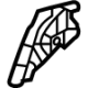 Toyota 53127-62030 Lower Grille Filler, Passenger Side