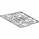 Toyota 58311-60601 Rear Floor Pan