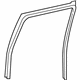 Toyota 68142-52180 Run Channel, Passenger Side