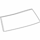 Toyota 68105-42040 Door Glass, Dark Gray, Rear