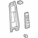 Toyota 62410-47091-B0 Upper Center Pillar Trim, Passenger Side