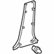 Toyota 62413-47060-B1 Lower Center Pillar Trim, Passenger Side