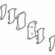 Toyota SU003-07217 Brake Pads, Front