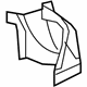 Toyota 64721-52040-C0 Wheelhouse Trim, Inner Passenger Side