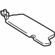 Toyota 74320-52200-B0 Sunvisor, Gray, Driver Side