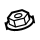 Toyota 90171-14015 Ball Joint Castle Nut