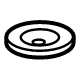 Toyota 41654-47010 Stopper, Differential Mount, Lower