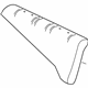 Toyota 71507-02120 Seat Back Pad, Rear