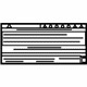 Toyota G9288-48020 Label, Battery Charging Notice
