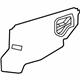 Toyota 67841-06170 Water Deflector, Passenger Side