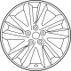 Toyota 42611-12F90 Wheel, Alloy