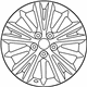 Toyota 42611-02P80 Wheel, Alloy