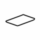 Toyota 58917-20020 Mat, Bottom