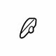 Toyota 33554-52040 Indicator Housing Cover