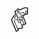Toyota 82661-75010 Fuse Holder Side Cover, Center