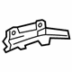 Toyota 61719-01010 Inner Center Pillar Side Bracket, Passenger Side