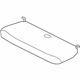 Toyota 71460-74040-B1 Seat Cushion, Rear