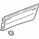 Toyota 75652-08010-B0 Body Side Molding, Gray, Outside Driver Side