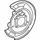 Toyota 46503-02090 Splash Shield, Passenger Side