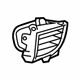 Toyota 55660-02190-C0 Air Vent, Black, Outer Passenger Side