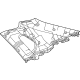 Toyota 62470-42190-C0 Upper Quarter Trim, Inner Passenger Side