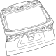 Toyota 67005-0E490 Lift Gate