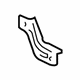 Toyota 65575-0C010 Stiffener, Passenger Side