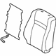 Toyota 71074-06E50-E2 Seat Back Cover, Driver Side