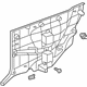 Toyota 62510-AA100-A1 Lower Quarter Trim, Front Passenger Side