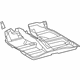 Toyota 58510-02B80-B2 Carpet, Dark Gray, Front