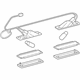 Toyota 81270-0C030 License Lamp, Rear