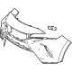 Toyota 52119-4D975 Bumper Cover, Front Driver Side