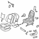 Toyota 71200-42D90-E4 Seat Assembly, Fawn, Front Driver Side